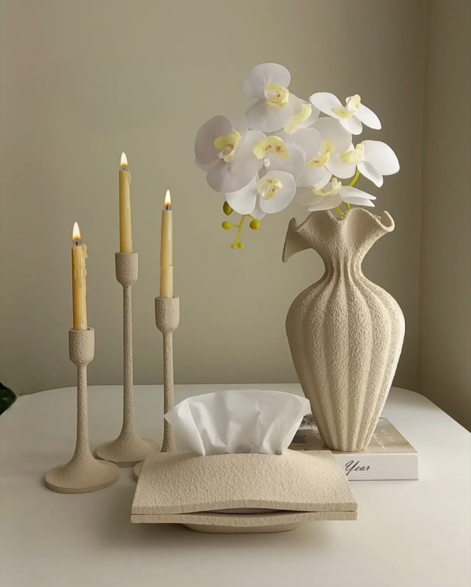 گلدان-جاشمعی-باکس دستمال کدکالا  ۱۹۰۹