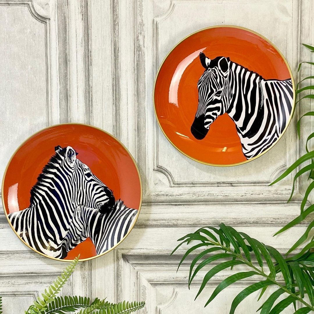 ست دو عددی دیوارکوب نقاشی شده کدکالا  ۱۹۲۴